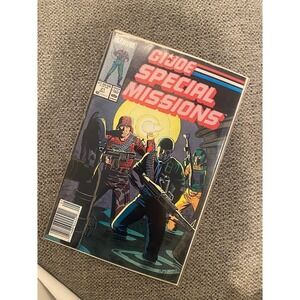 Marvel GI Joe Special Missions 21 Comic Book May 1989 Snake Eyes Copper‎ Age